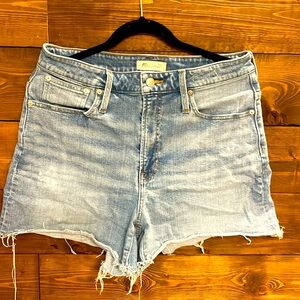 Madewell Women Jean Shorts Size 30 Blue (#24)
